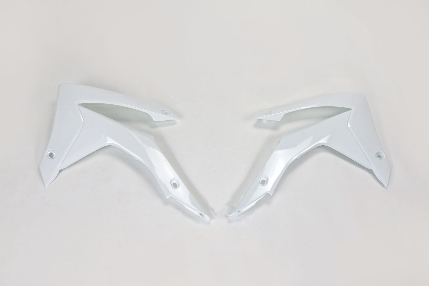 Coques de Radiateur Honda CRF 450 R (13-16) blancs HO04657-041