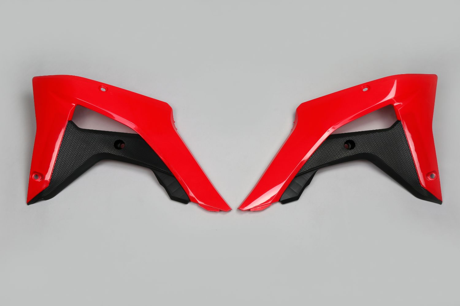 Coques de Radiateur Honda CRF 450 RX (17-20) rouges et noirs* HO04683-999