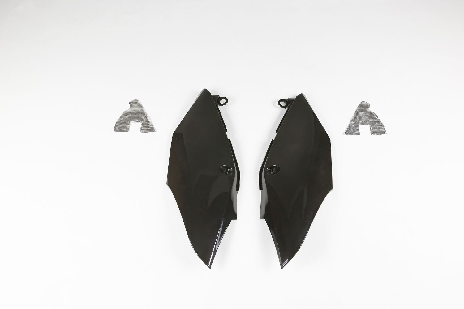 Plaques latérales porte-numéro Honda CRF 450 RX (17-20) noirs HO04684-001