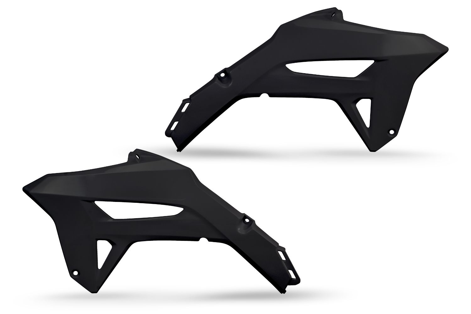 Coques de Radiateur Honda CRF 450 R (21-24) noirs HO05605-001