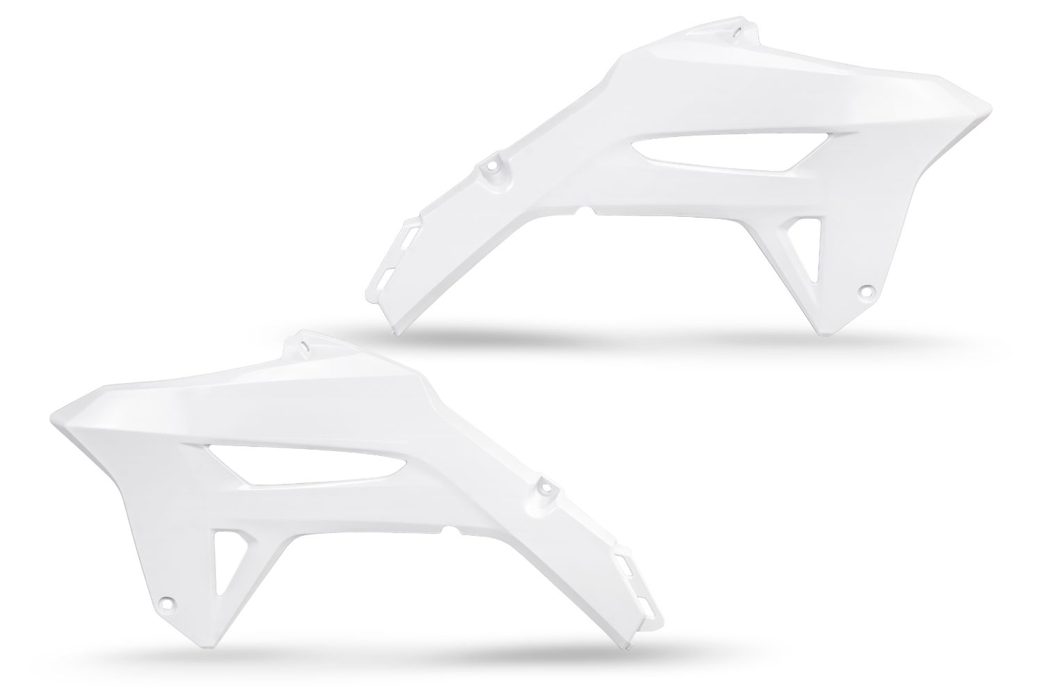 Coques de Radiateur Honda CRF 250 R (22-24) blancs HO05605-041