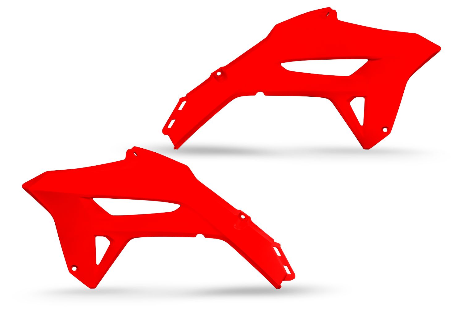 Coques de Radiateur Honda CRF 250 R (22-24) rouges* HO05605-070