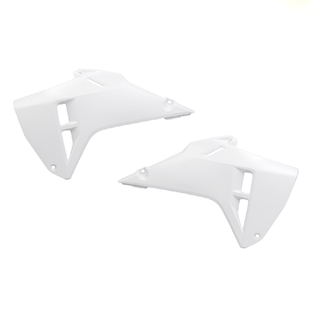 Coques de Radiateur Honda CRF 450 R (25-26) blancs HO05614-041