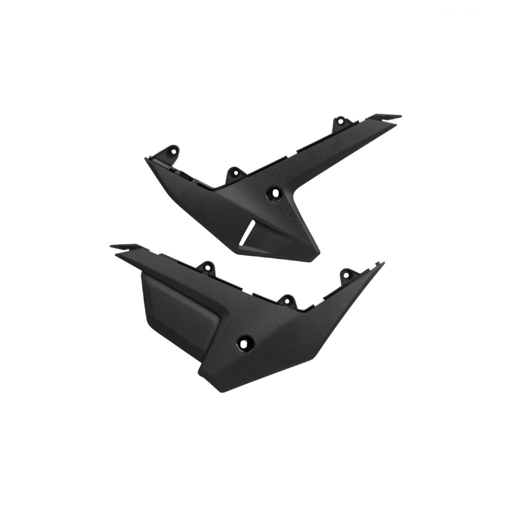 Plaques latérales porte-numéro Honda CRF 250 R (25-27) inférieurs noirs* HO05616-001
