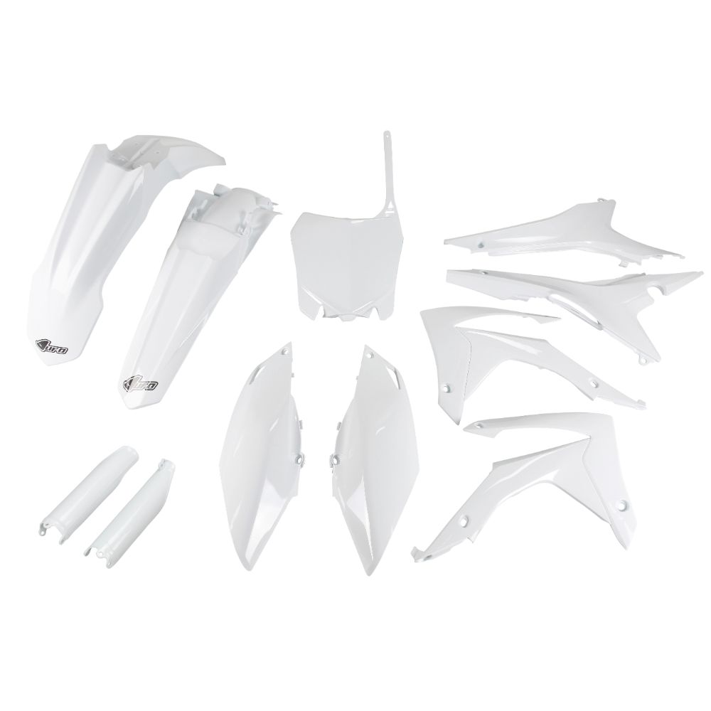 Kit plastiques Honda CRF 450 R (13-16) - couleur blanc HOKIT121F-041