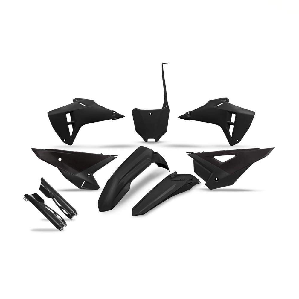 Kit plastiques Honda CRF 250 R (25-27) - couleur noir HOKIT127F-001