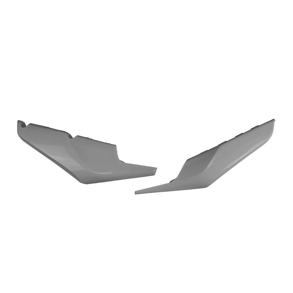 Plaques latérales porte-numéro Husqvarna 125 TC (19-22) inférieurs grises* HU03392-380