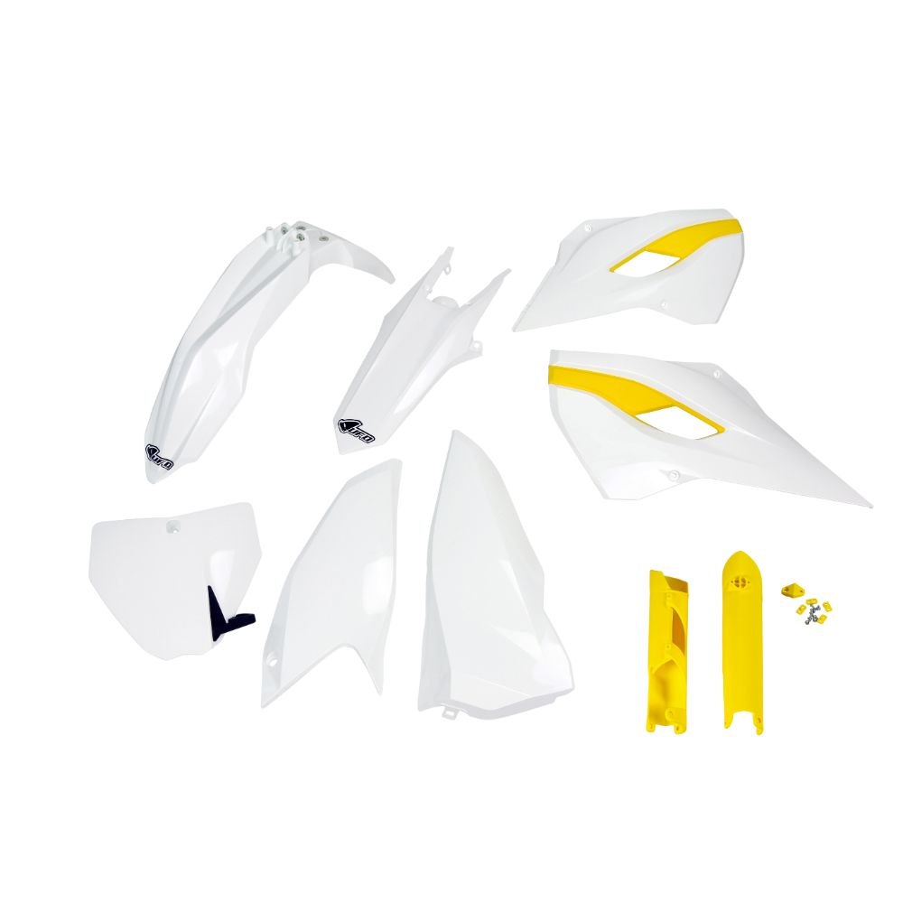 Kit plastiques Husqvarna 125 TC (15) - couleur OEM HUKIT613F-999W
