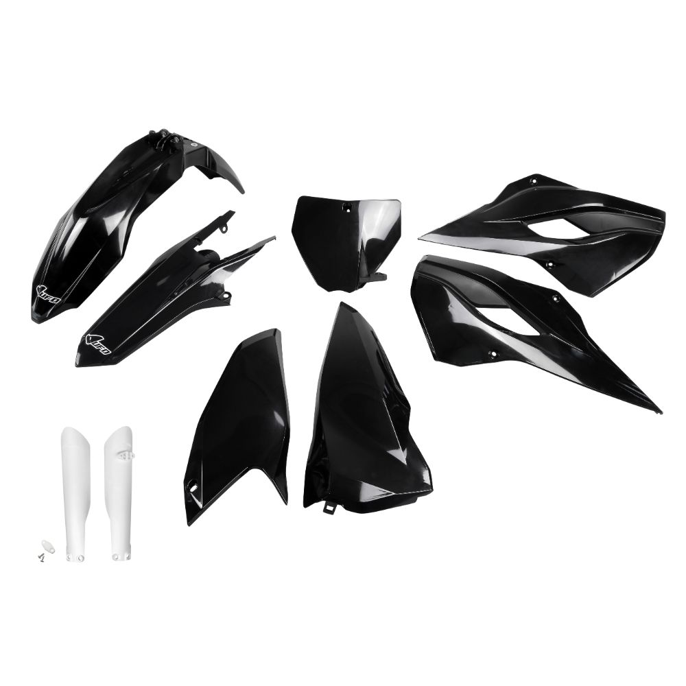 Kit plastiques Husqvarna 250 TC (16) - couleur noir HUKIT617F-001