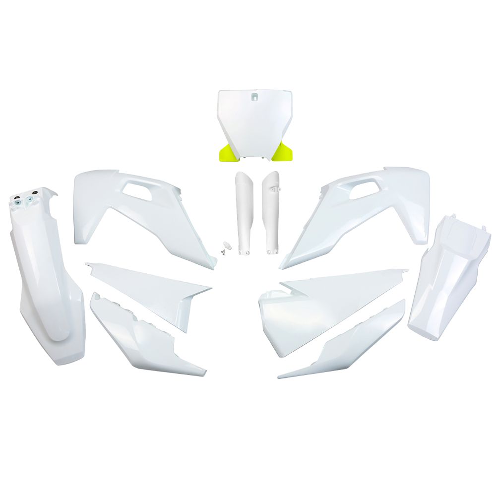 Kit plastiques Husqvarna 250 TC (20-22) - couleur blanc HUKIT622F-041
