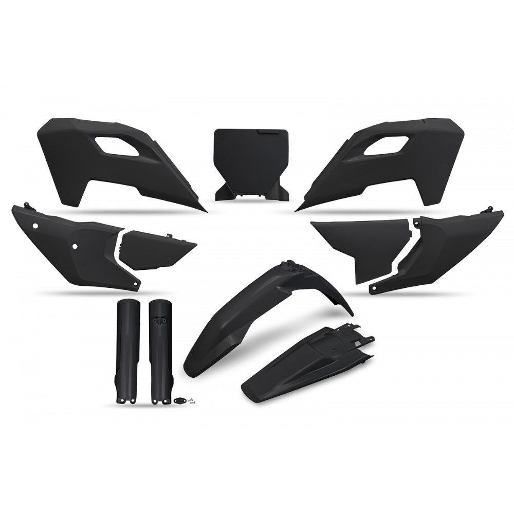 Kit plastiques Husqvarna 250 TC (23-24) - couleur noir HUKIT626F-001