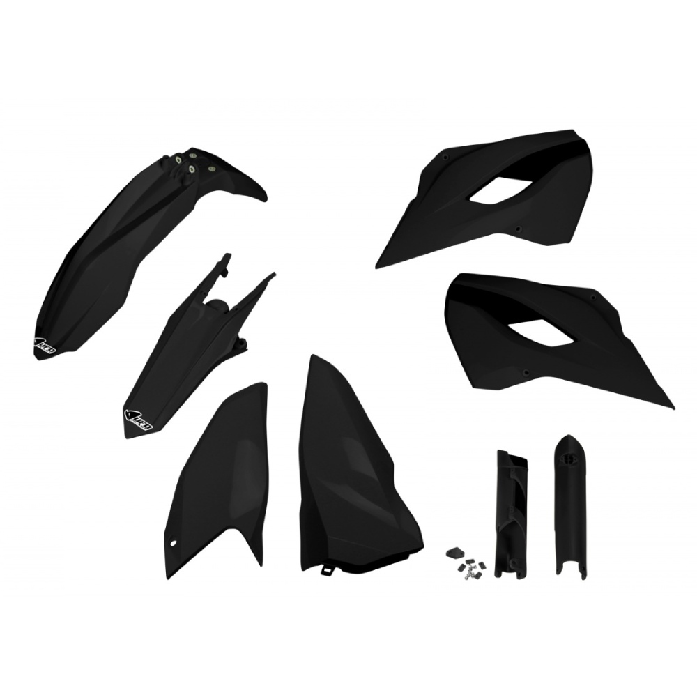 Kit plastiques Husqvarna 501 FE (15) - couleur noir HUKIT629F-001