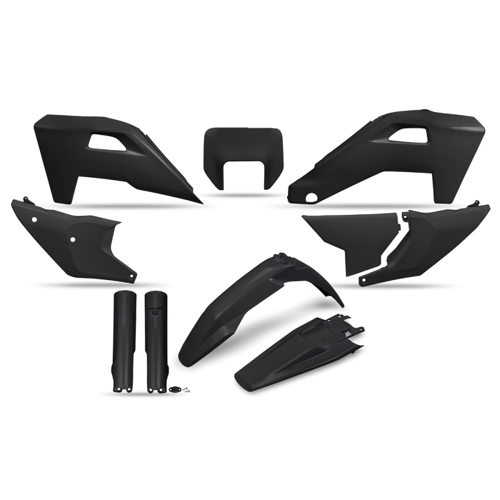 Kit plastiques Husqvarna 250 TE (26) - couleur noir HUKIT631F-001