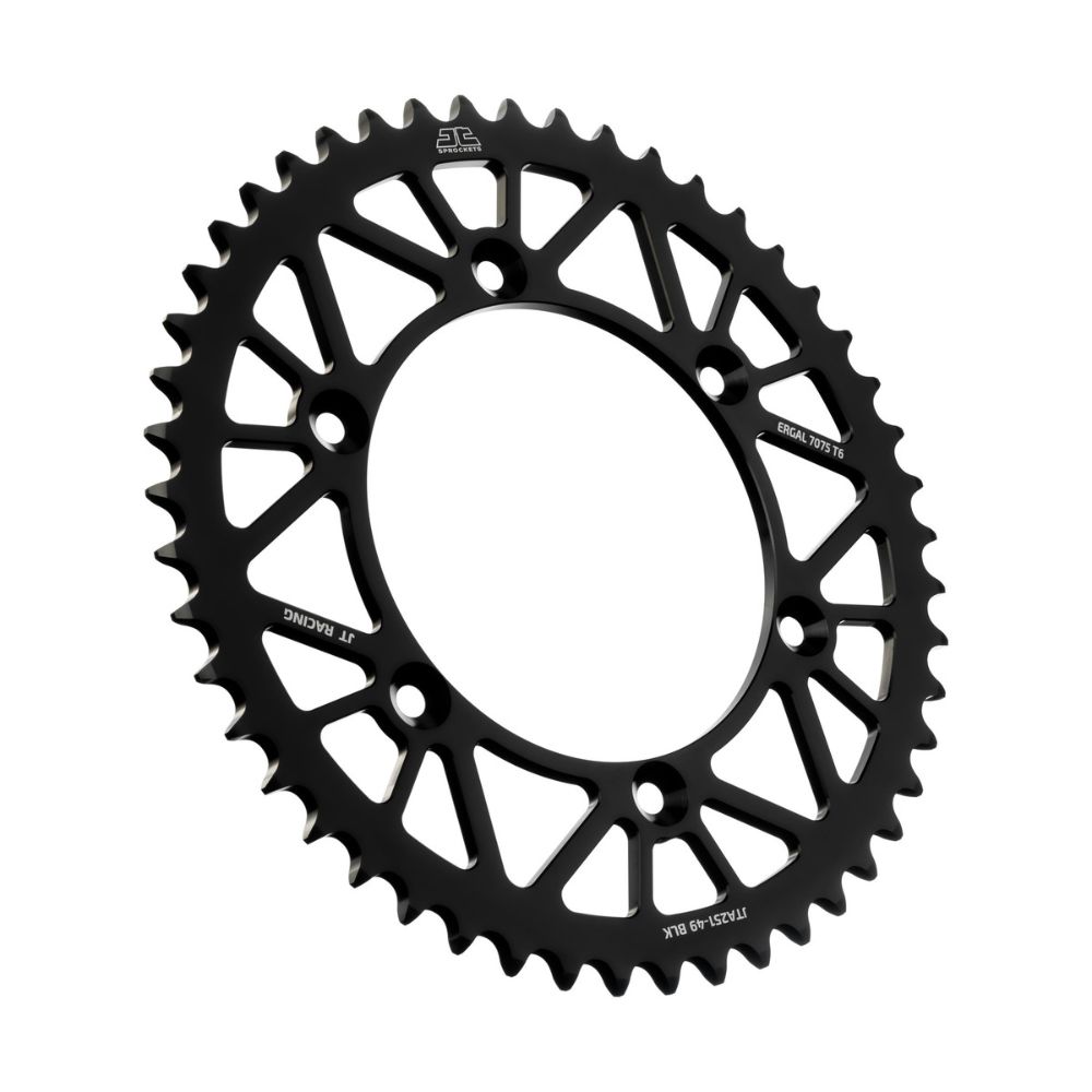 Couronne arrière JT ergal Yamaha YZ 450 F (03-25) 49 dents noir JTA251.49BLK