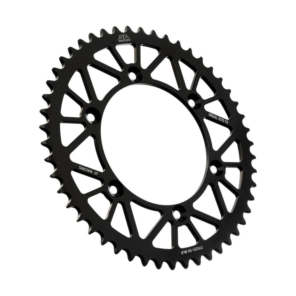 Couronne arrière JT ergal Yamaha YZ 450 F (03-25) 50 dents noir JTA251.50BLK