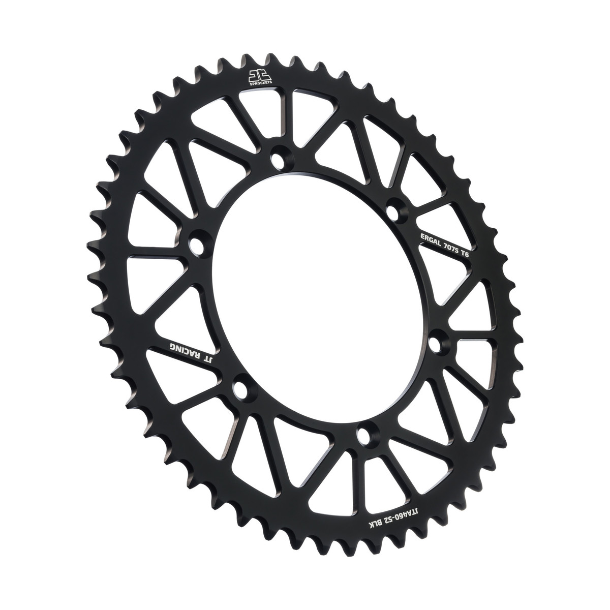 Couronne arrière JT ergal Kawasaki KX 450 F (06-25) 52 dents noir JTA460.52BLK