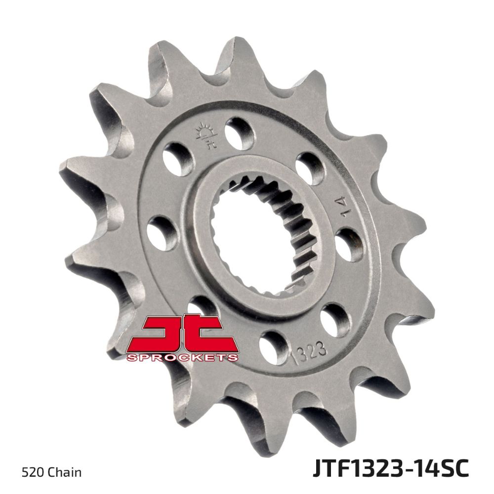 Pignon avant JT Honda CRF 250 R (04-17) 14 dents anti-boue JTF1323.14SC