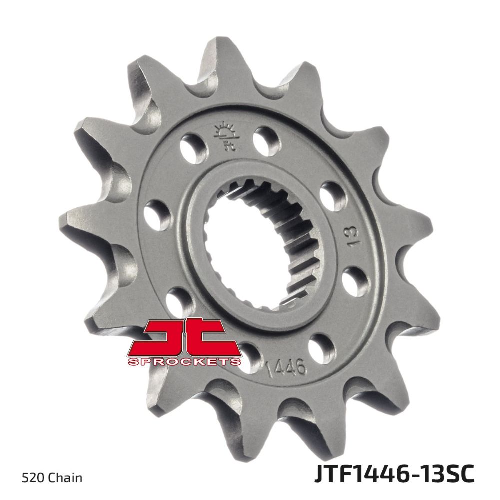 Pignon avant JT Kawasaki KX 250 F (06-25) 13 dents anti-boue JTF1446.13SC