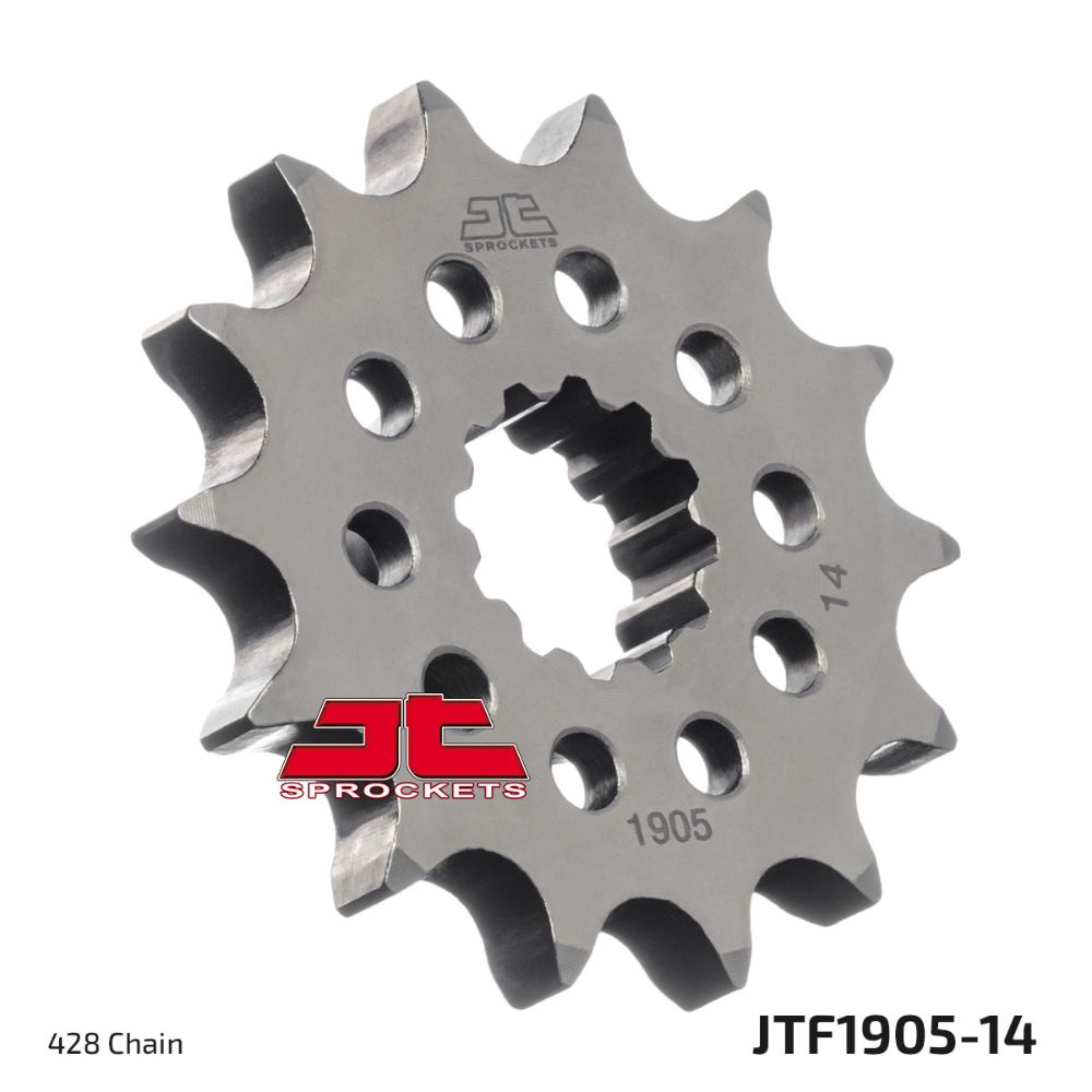 Pignon avant JT Gasgas 85 MC (21-25) 14 dents pas 428 JTF1905.14