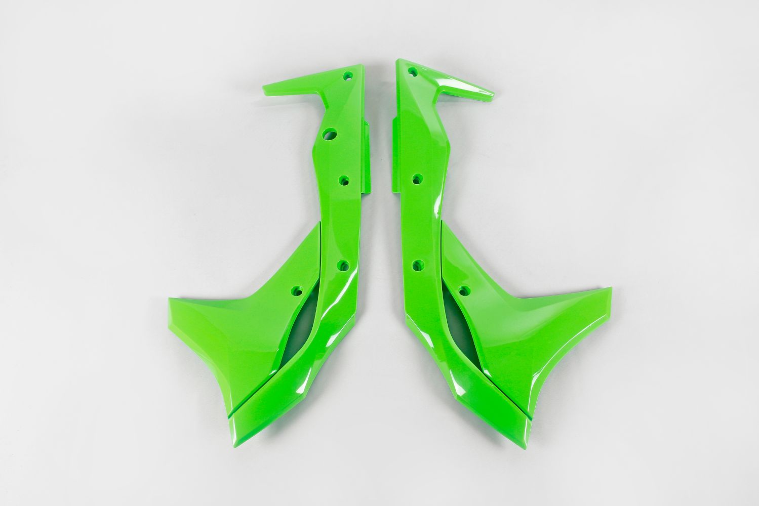Coques de Radiateur Kawasaki KX 250 F (17-20) verts* KA04747-026