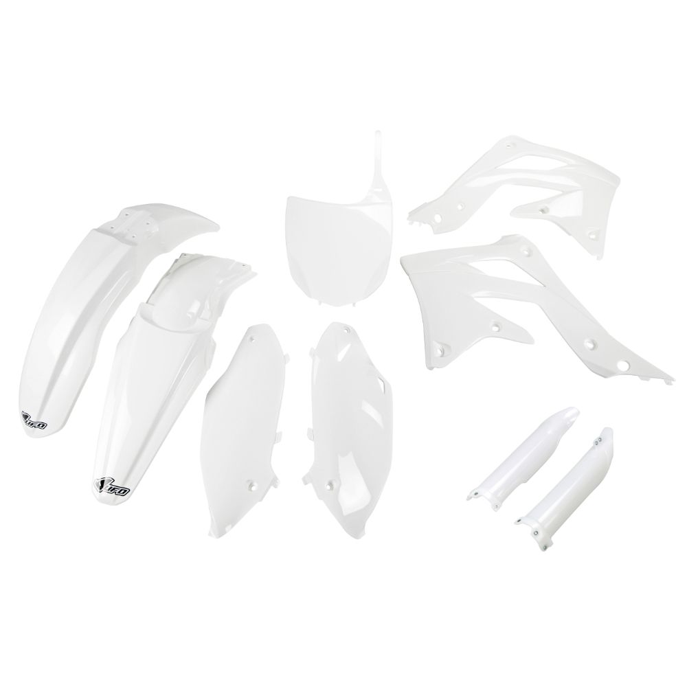 Kit plastiques Kawasaki KX 450 F (12) - couleur blanc KAKIT217F-047