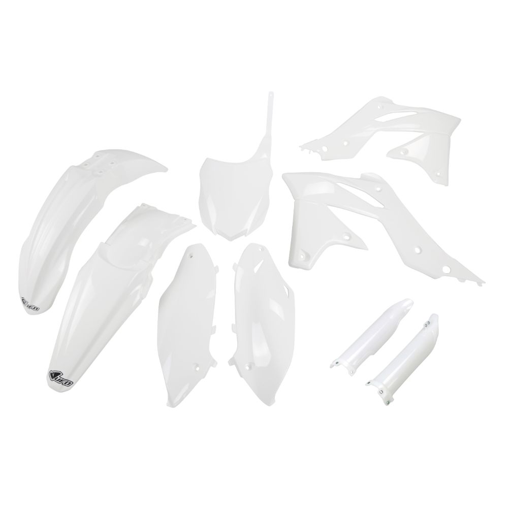 Kit plastiques Kawasaki KX 250 F (13-16) - couleur blanc KAKIT219F-047