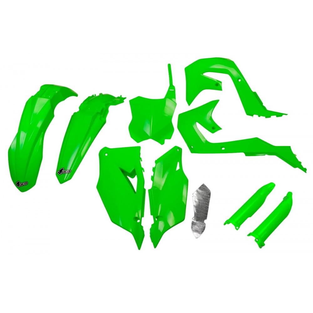 Kit plastiques Kawasaki KX 450 F (19-23) - couleur vert KAKIT227F-026
