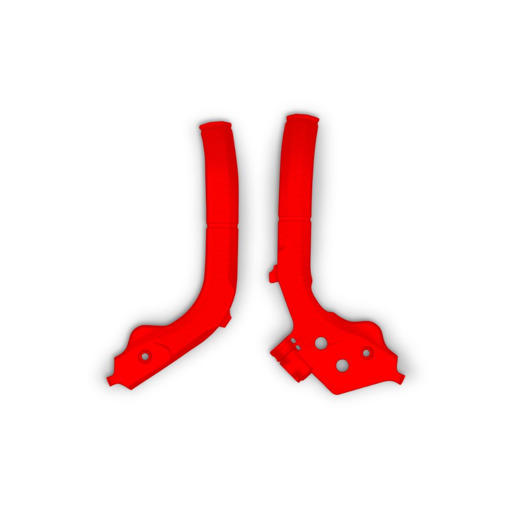 Protections de cadre KTM 125 XC-W (17-19) rouges KT04066-062