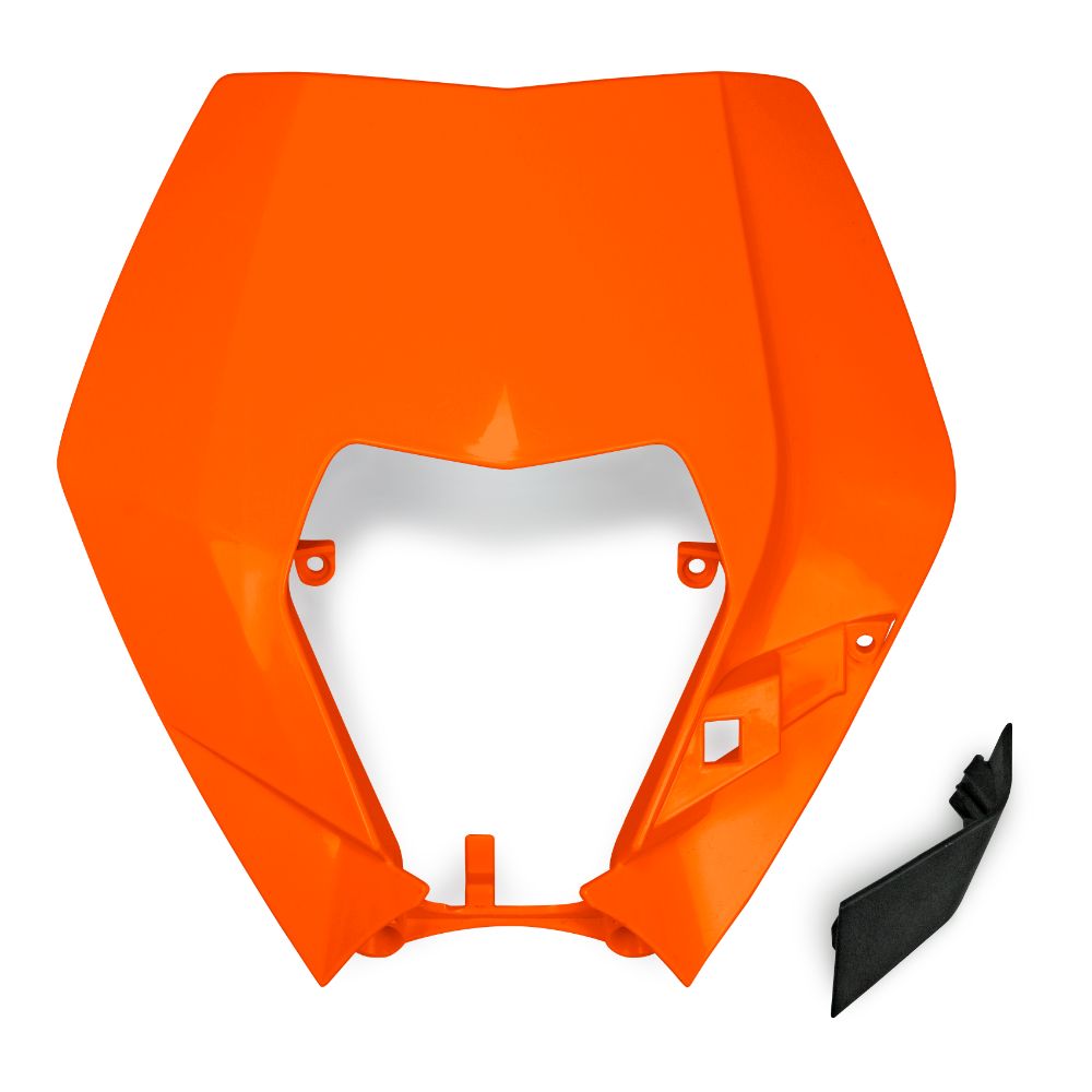 Plaque phare avant KTM 250 EXC (09-13) orange* KT04090-127