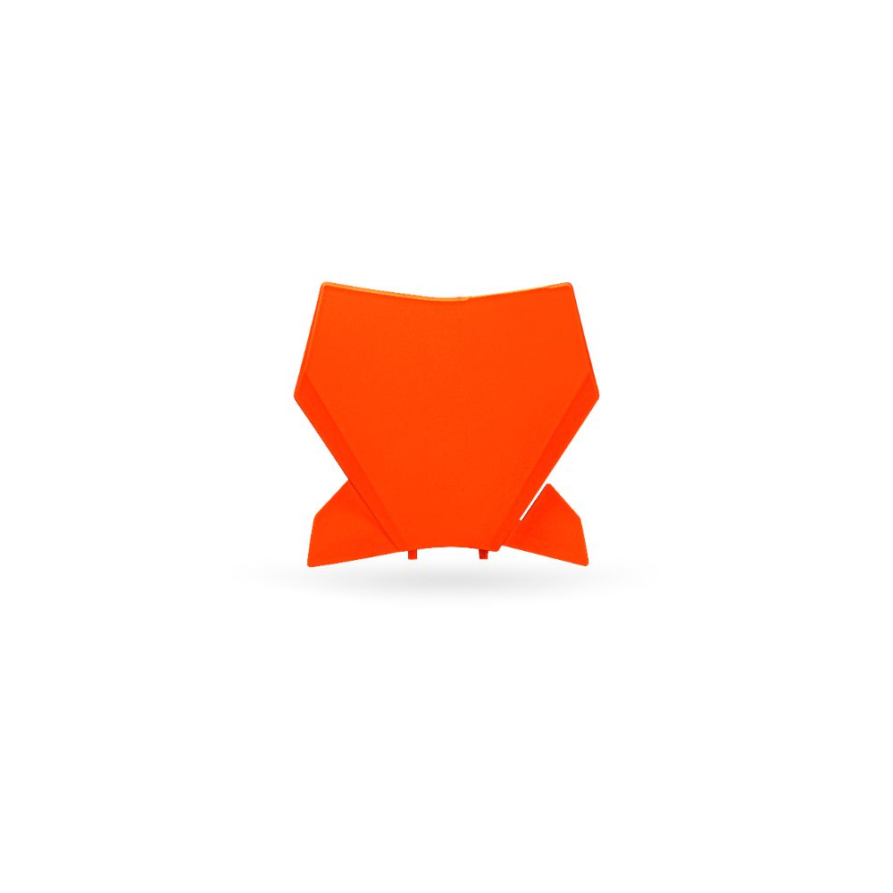 Plaque numéro avant KTM 125 SX (23-26) orange fluo KT05013-FFLU