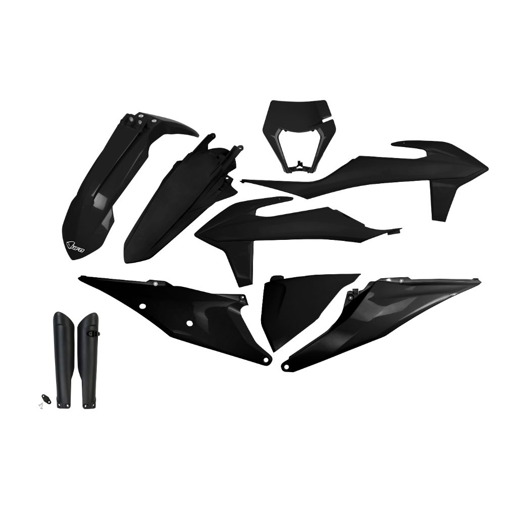 Kit plastiques KTM 150 EXC (20-23) - couleur noir KTKIT527F-001