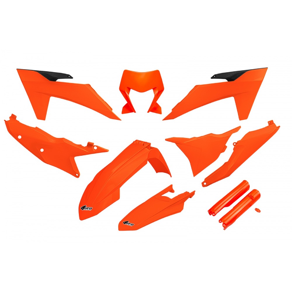 Kit plastiques KTM 500 EXC-F (24-25) - couleur orange fluo KTKIT530F-FFLU