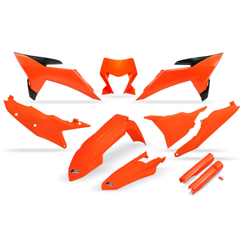 Kit plastiques KTM 500 EXC-F (26) - couleur orange fluo KTKIT546F-FFLU