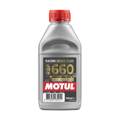 Liquide de frein Racing Motul RBF 660 DOT 4 - 500 ml