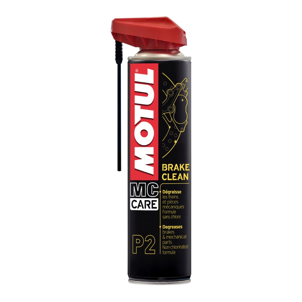 Spray nettoyant/dégraissant pour disques de frein Motul P2 Brake Clean - 400 ml