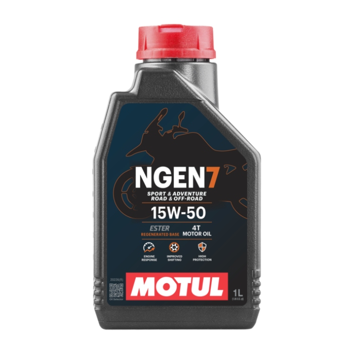 Huile moteur Motul NGEN 7 15W-50 - 1 lt