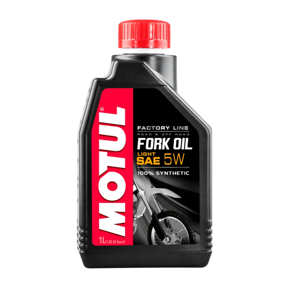Huile de fourche Motul Fork Oil Factory 5W - 1 lt