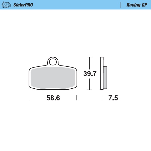 Plaquettes Moto Master KTM 85 SX (12-20) avant GP MM-097412