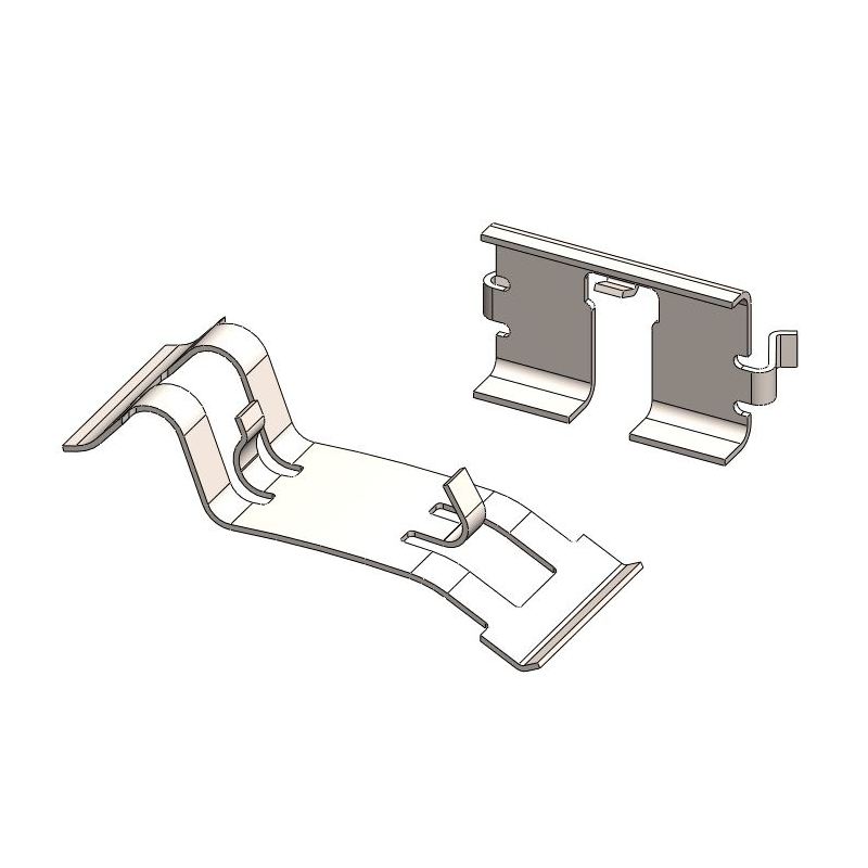 Clip de retenue de plaquettes de frein Ducati 450 MX (25-26) avant + plaquette MM-213095