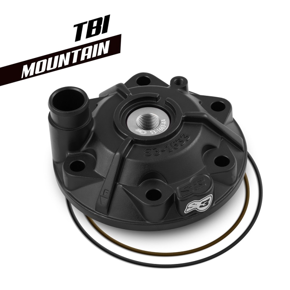 Culasse S3 Gasgas 300 EC (24-27) - Mountain noire MTN-163-300-B