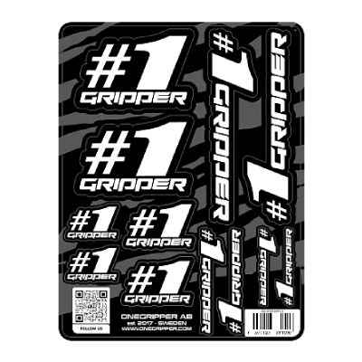 Kit autocollants logos sponsor - Onegripper