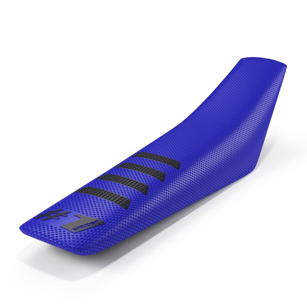 Housse de selle universelle Onegripper - Ribbed bleu et noir