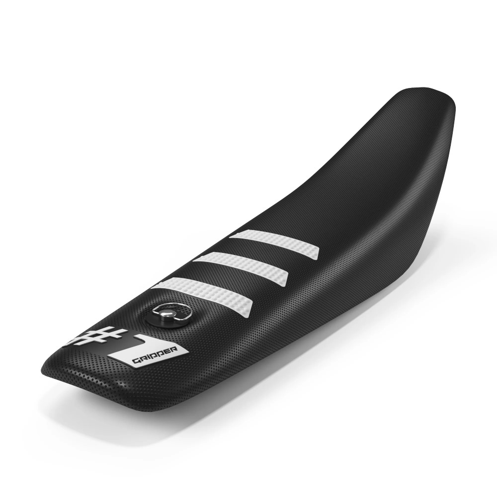 Housse de selle universelle Onegripper - Mini Light Rib noir et blanc