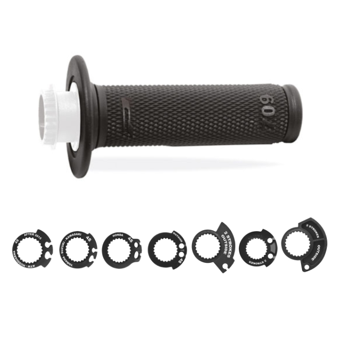 Paire de poignées Lock-On Pro Grip 709 - noir