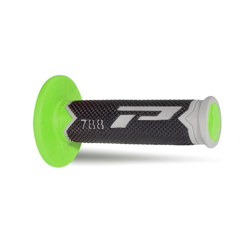 Paire de poignées off-road Pro Grip 788 - gris noir vert