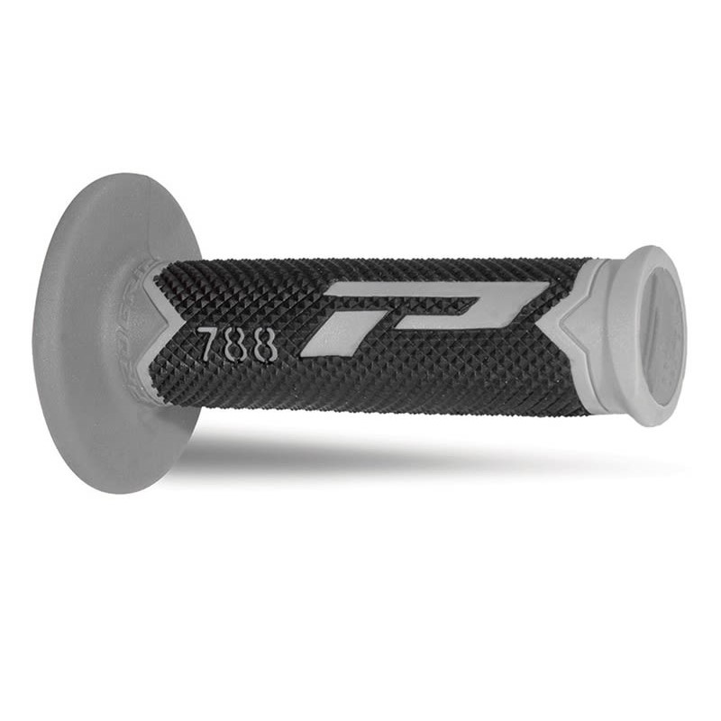 Paire de poignées off-road Pro Grip 788 - gris noir gris scuro