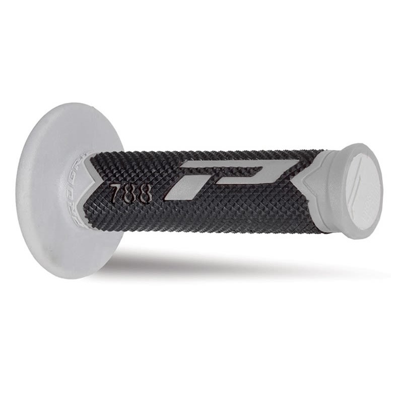 Paire de poignées off-road Pro Grip 788 - gris scuro noir gris