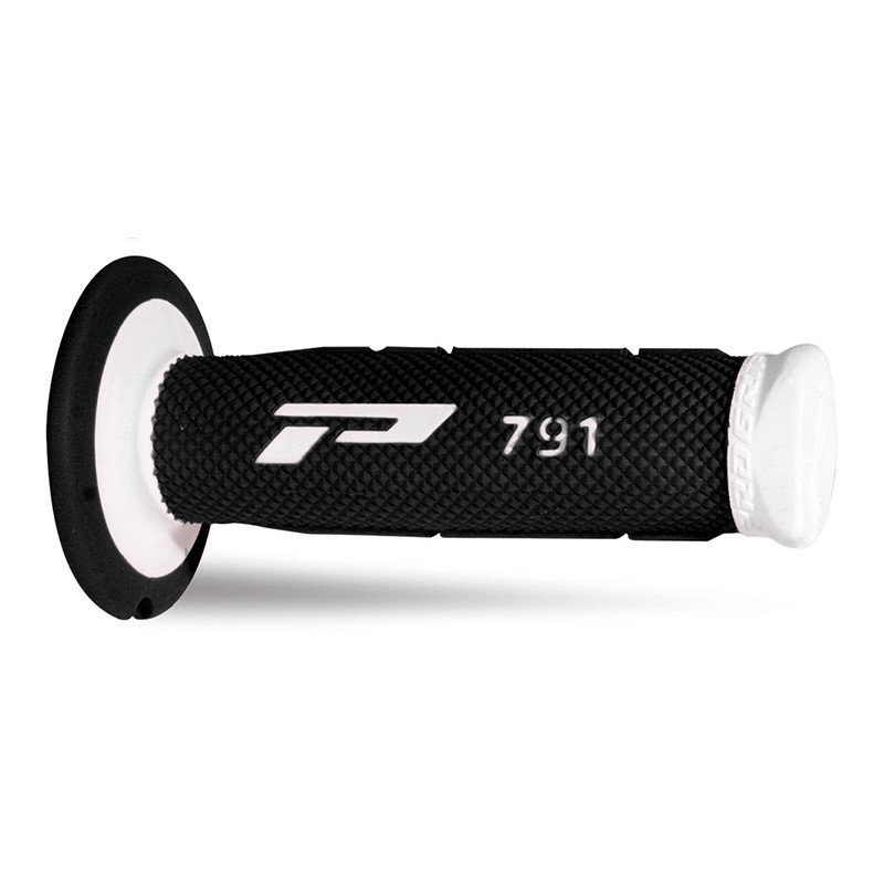 Paire de poignées off-road Pro Grip 791 - blanc noir