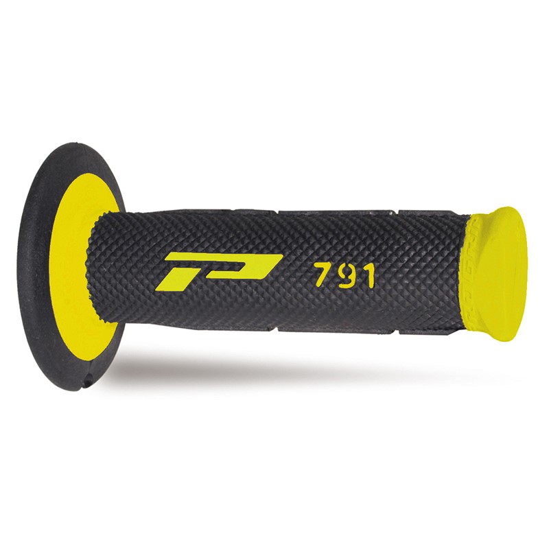 Paire de poignées off-road Pro Grip 791 - jaune noir