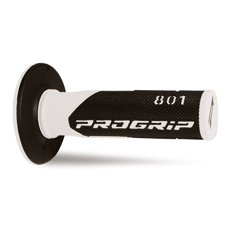 Paire de poignées off-road Pro Grip 801 - blanc noir
